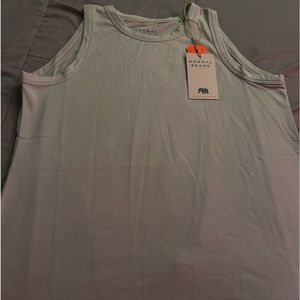 BNWT Active Puremeso Cross-Back Tank xsmall, Color:sage/olive green